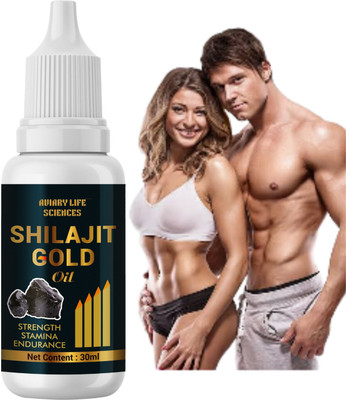 AVIARY LIFE SCIENCES 100% pure Shilajit oils for Endurance,Strength and Stamina(30 ml)