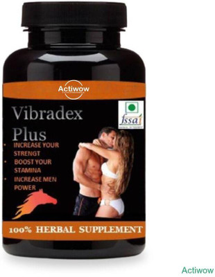ACTIWOW Vibradex Plus Capsule Your Daily Herbal Boost I09(30 Capsules)