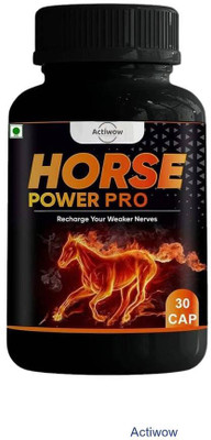 ACTIWOW Horse Power Pro Capsule Advance stamina formula for men A01(30 Capsules)