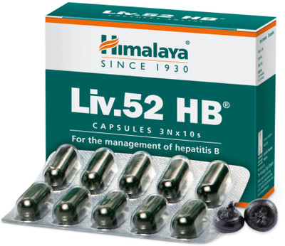 HIMALAYA Liv. 52 HB Capsules(Pack of 3, 30 Tablets)
