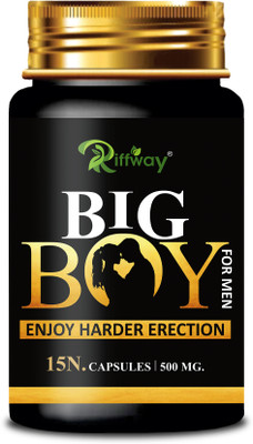 Riffway Big Boy _ Herbal Formulation Stamina Capsule For Better Strength(15 Capsules)