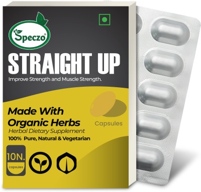 speczo Straight Up Wellness Power Capsule For Men ! For Strength Good For Health