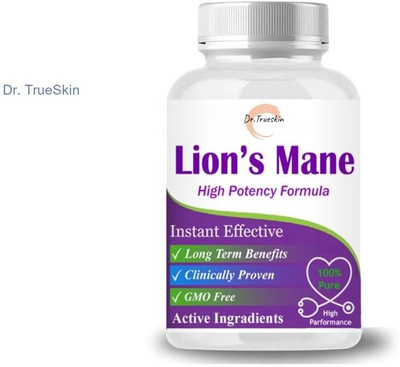 Dr.TrueSkin Lion's Mane Capsule The Herbal Energy Solution A01(30 Capsules)