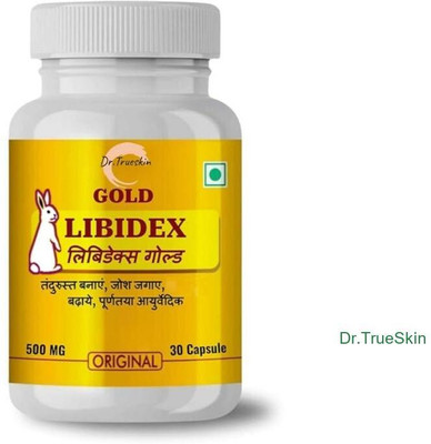 Dr.TrueSkin Libidex Gold Capsules Stamina Booster Advanced Wellness Original(30 Capsules)