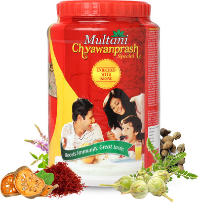 Multani Chyawanprash Special Enriched With Kesar | Build Strength, Stamina - 2Kg(2 kg)