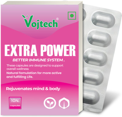 Vojtech Extra Power Immunity Power Women Tablets / For Active Lifestyle Good For Health(10 Capsules)