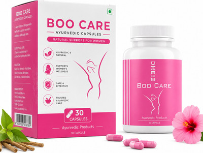 EIBHC Boocare Ayurvedic Breast Capsules for Women|100% Natural| Skin Firmness(30 Capsules)