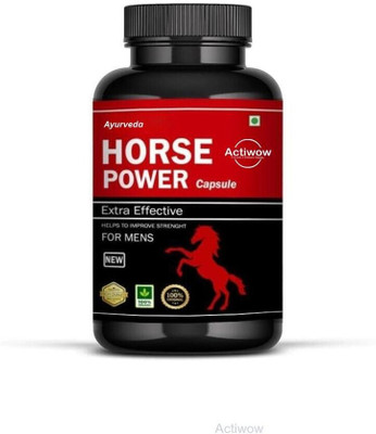 Horse Power Capsules Experience Herbal Vitality Like Never Before C03(30 Capsules)