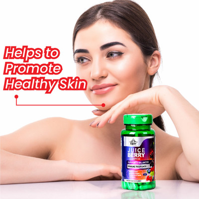 CIPZER Juice Berry 60 Capsules | Antioxidant-Rich Berry Blend for Immunity & Vitality(60 Capsules)