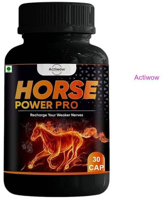 ACTIWOW Horse Power Pro Capsule Daily energy & strength support A01(30 Capsules)