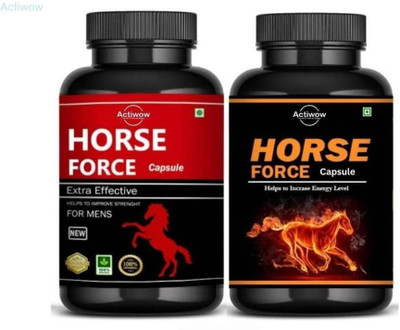 ACTIWOW Horse Force Capsule Combo Strengthen Your Immunity Grow DH116 A01(30 Capsules)