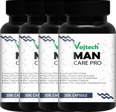 Vojtech Man Care Pro Health Power Capsules For Men \ Good For Daily Health \ Immunity(Pack of 4)