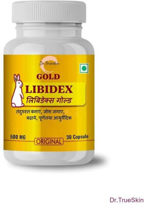 Dr.TrueSkin Libidex Gold Capsules Original Potency Boost Rejuvenation(30 Capsules)
