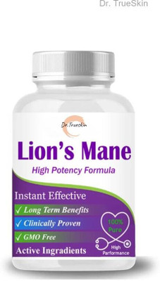 Dr.TrueSkin Lion's Mane Capsule Herbal Vitality for Every Day(30 Capsules)