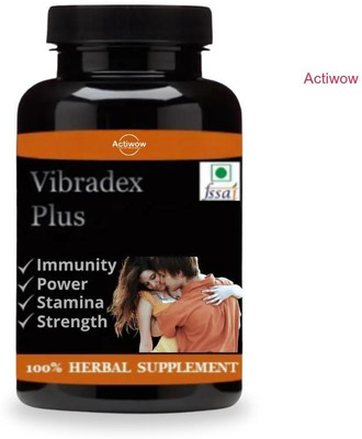 ACTIWOW Vibradex Plus Capsule Strong energy complex for men E05(30 Capsules)