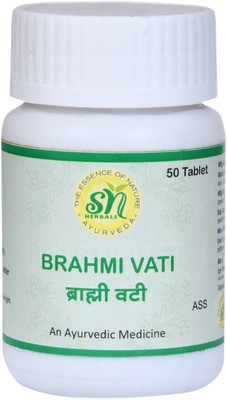 SN HERBALS BRAHMI VATI Tablets(50 Tablets)