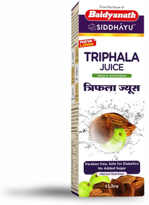 Baidyanath Triphala Juice, All Natural Laxative for Healthy Digestion - 1 L(1 L)