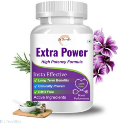 Dr.TrueSkin Extra Power Capsules For Men’s Strength and Energy Support A01(30 Capsules)