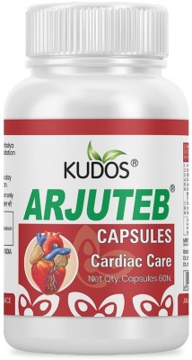 Kudos Arjuteb Capsules | Ayurvedic Medicine for Healthy Heart (60 capsules)