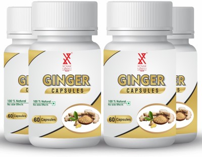 XOVAK PHARMTECH Organic Giloy Capsules(4 x 60 Capsules)