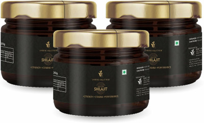 MInt Veda Himalyan Pure Shilajit Resin(Pack of 3, 60 g)