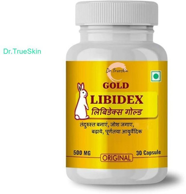 Dr.TrueSkin Libidex Gold Capsules Support For Men Premium Natural(30 Capsules)