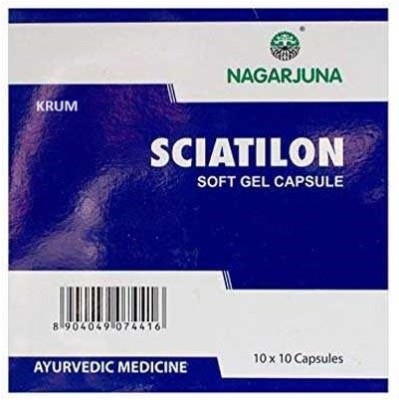 KRUM Nagarjuna Ayurveda Sciatilon Soft gel - 100 CAP