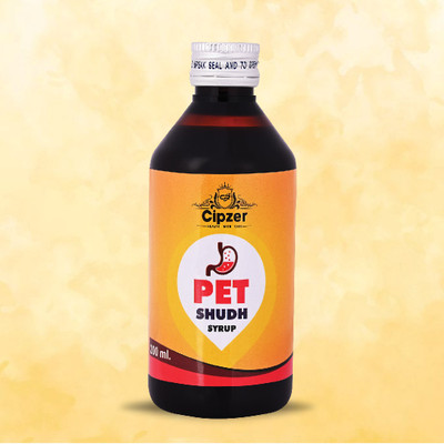 CIPZER Pet sudh Syrup - 200ml | Relief in Acidity Problems(200 ml)