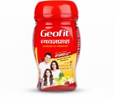 GEOFIT Chyawanprash | With 40+ Ayurvedic Herbs | Boosts Immunity, Strength & Vitality(1 kg)