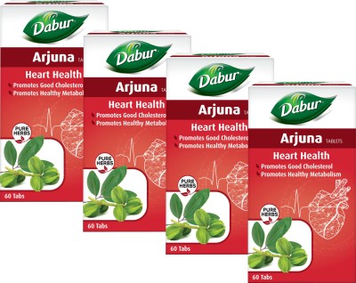 Dabur Arjuna Tablet Heart Health(Pack of 4)