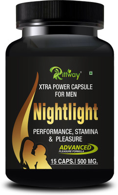 Riffway Night Light _ Ayurvedic Dava Stamina Capsule For Better Strength(15 Capsules)
