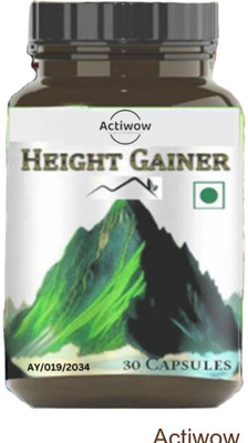 ACTIWOW Height Gainer Capsules for Faster Growth at Any Age(30 Capsules)