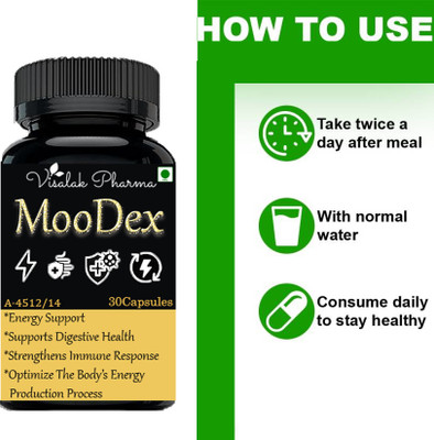 visalak pharma Moo-dex Capsule (Pack Of 1)(30 Capsules)