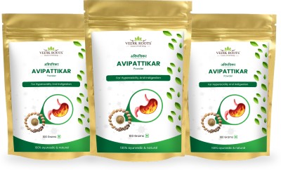 Vedikroots Avipattikar Powder Churn For Relief From Indigestion And Hyperacidity 100Gm(Pack of 3)