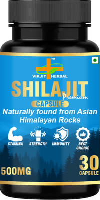 VIKJIT HERBALS SHILAJIT PERMIUMK CAPSULES(30 Capsules)