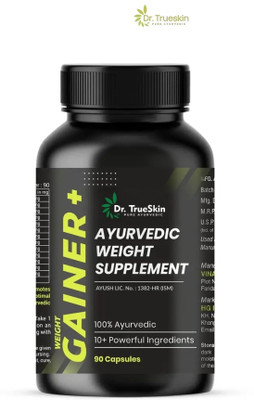 Dr.TrueSkin Weight Gainer+ Capsules for Strength & Endurance(90 Capsules)