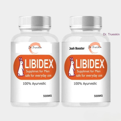 Dr.TrueSkin Libidex Capsules - Men's Energy & Vitality Boost by Erolabs 2PCS(Pack of 2, 30 Capsules)