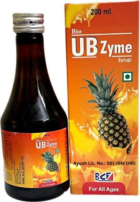 Bio Concept Formulation UB Zyme Syrup - Ayurvedic Digestive Care Syrup | Syrup For Digestive