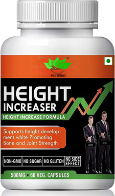 BIRJI HERBALS HEIGHT INCREASE FORMULA AYURVEDIC CAPSULE 60VEG CAPSULES pack of 1(60 Capsules)