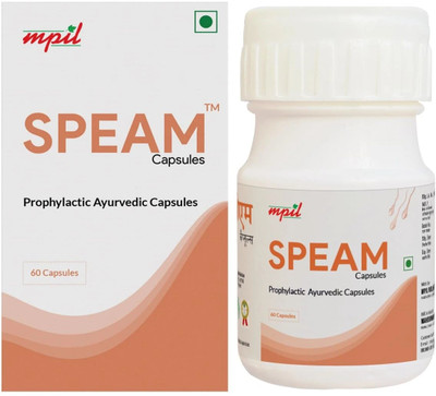 mpil Speam Capsule, for Immunity booster, Energy Enhancer suppliment(60 Capsules)