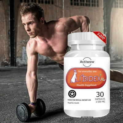ACTIWOW Libidex Plus - Boost Your Confidence with Turbo Energy(30 Capsules)