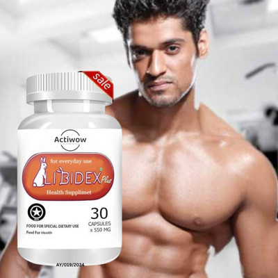 ACTIWOW Libidex Plus - Enhance Your Stamina Naturally(30 Capsules)