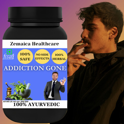 Zemaica Healthcare Addiction Gone Powder Pure Addiction Control Powder Men & Women(100 g)