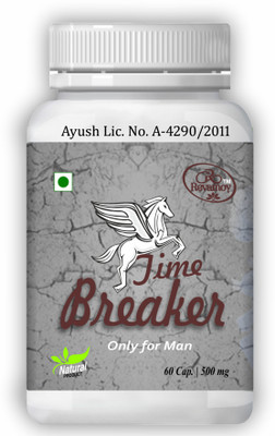Revamoy Time Breaker(Ayurved)Tablets/caps Ayurvedic,helpful for Stamina Bo_oster For Men(60 Capsules)