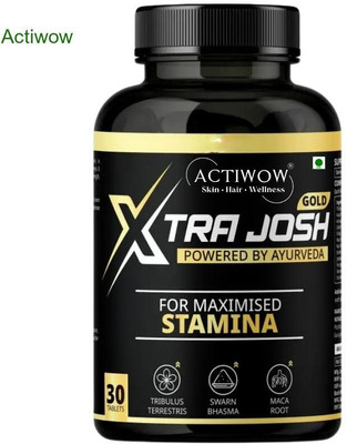 ACTIWOW Xtra Josh Gold Capsules - Fast Herbal Recovery(30 Capsules)