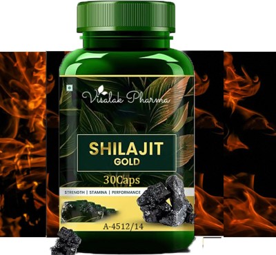 visalak pharma Shilajit Gold Capsules | Boo-st Men Energy & Stamina