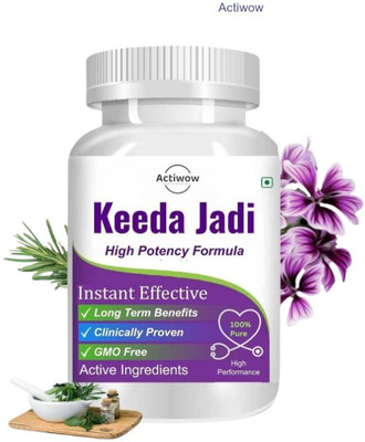 ACTIWOW Keeda Jadi Capsule Boost Your Body's Vitality(30 Capsules)