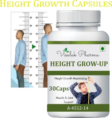 visalak pharma Height Grow-Up Herbal Tablets For Height Increasing Men Women