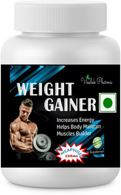 visalak pharma Weight Gainer Capsules For Strong Body Protein fORMULA(60 Capsules)