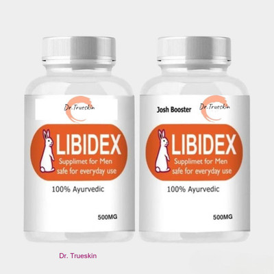 Dr.TrueSkin Libidex Capsules - Men’s Original Stamina & Vitality Boost 2PCS(Pack of 2, 30 Capsules)